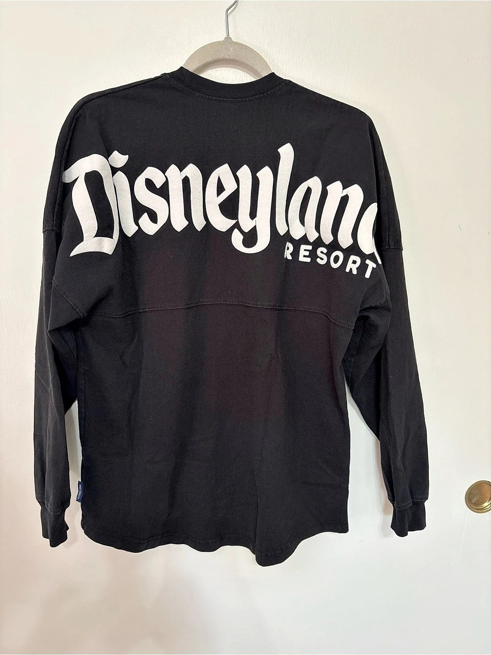 Disney Disneyland Resort Spirit Jersey Spirit Jersey Black & White Size Small